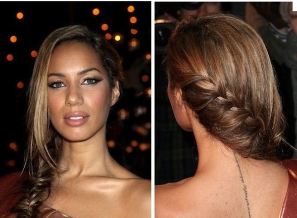 Плетем модные косы: асимметричная косичка с боковым плетением