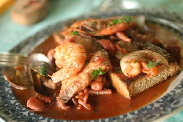 Каччуко - похлебка из морепродуктов