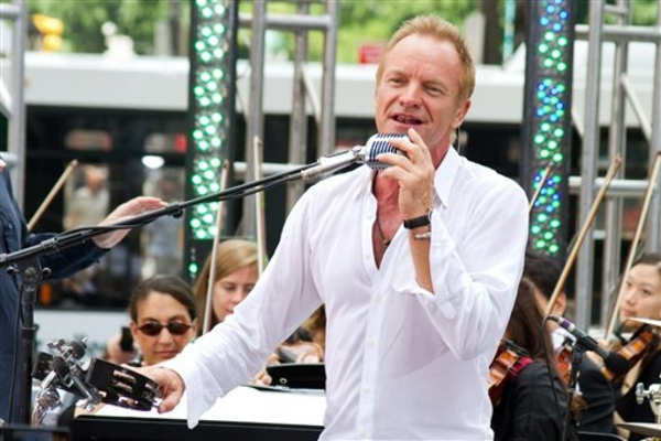 Стинг отменил концерт в Астане