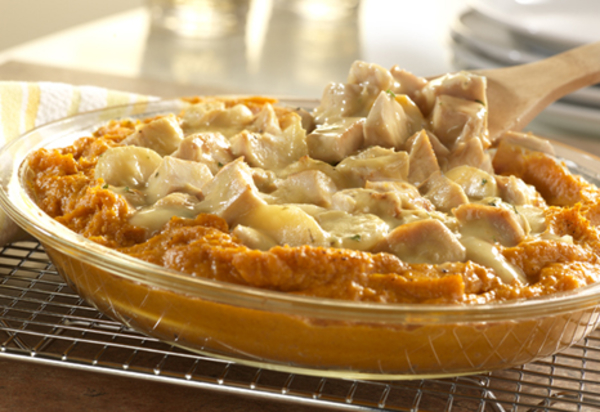 Картофельная запеканка с курицей: сытно и вкусно