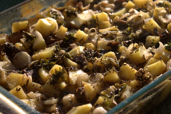 Как приготовить картофельную запеканку с грибами?