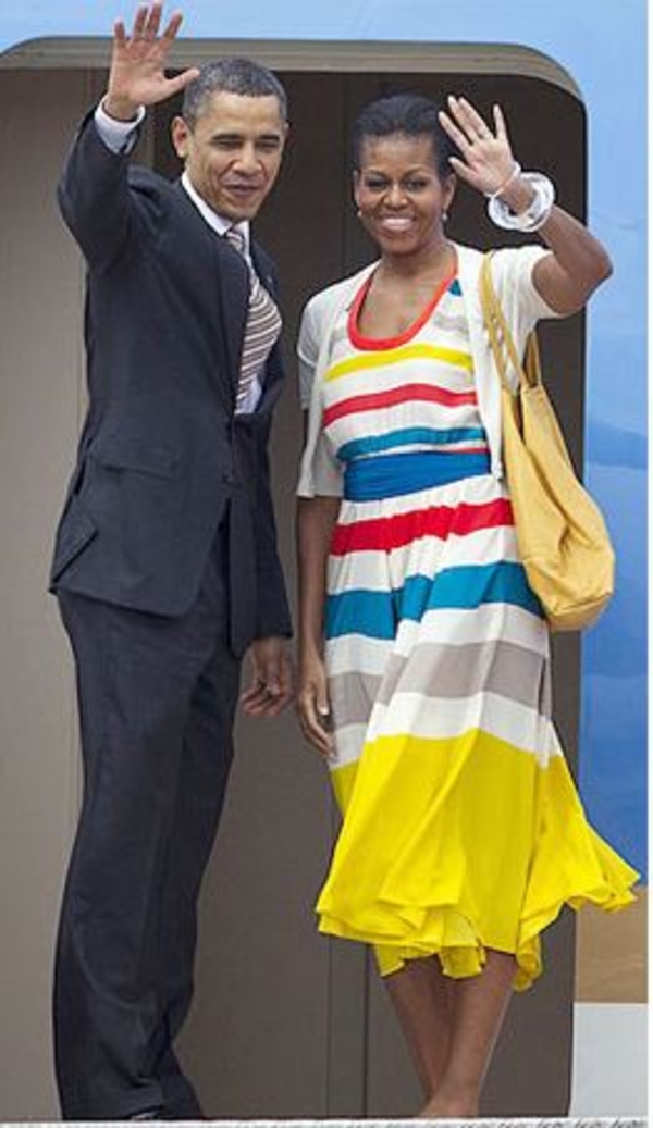 Битва платьев: Мишель Обама против Пэрис Хилтон