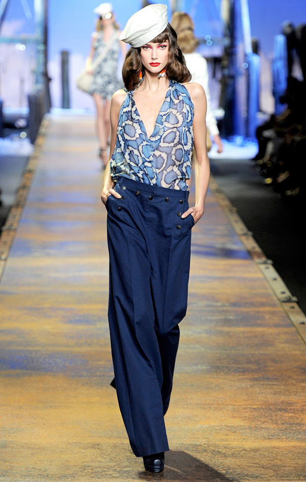 Модный тренд 11/12: широкие брюки