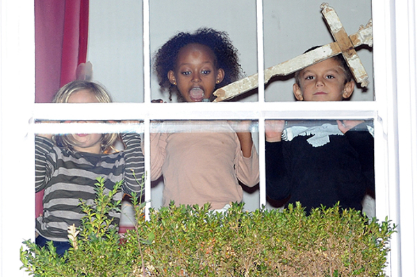 Дети Джоли и Гвен Стефани устроили переполох