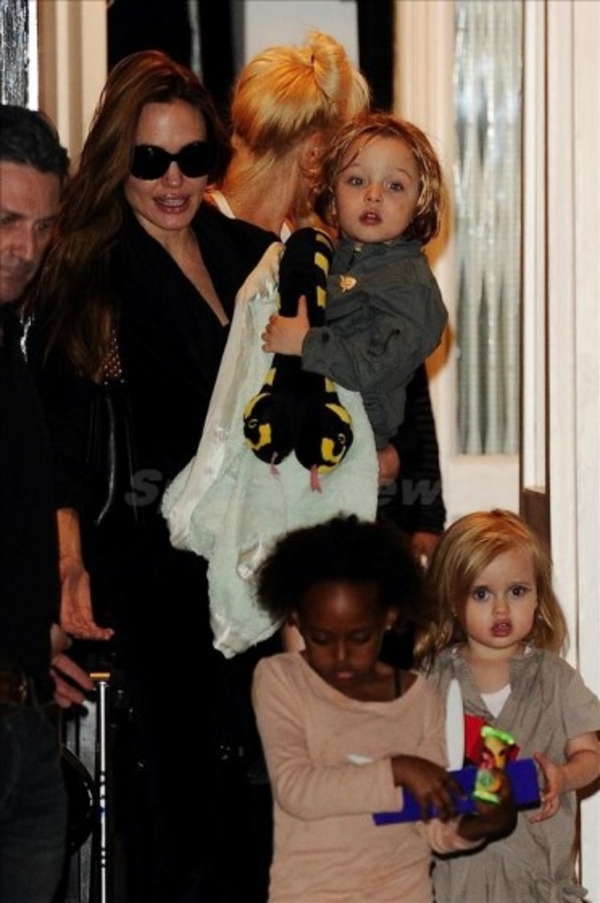 Дети Джоли и Гвен Стефани устроили переполох