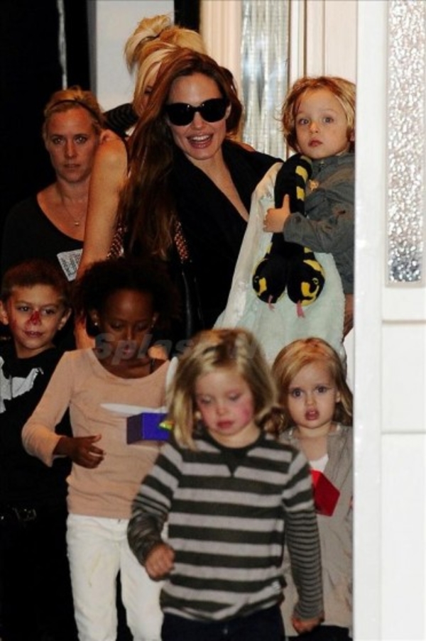 Дети Джоли и Гвен Стефани устроили переполох