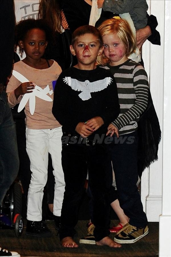 Дети Джоли и Гвен Стефани устроили переполох