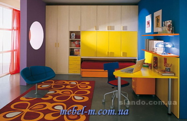 Комната для подростка: Идеи по оформлению яркой детской