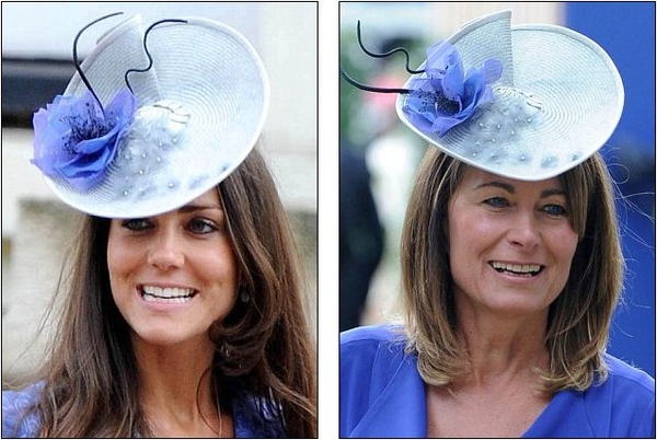 Кейт Миддлтон носит вещи своей мамы