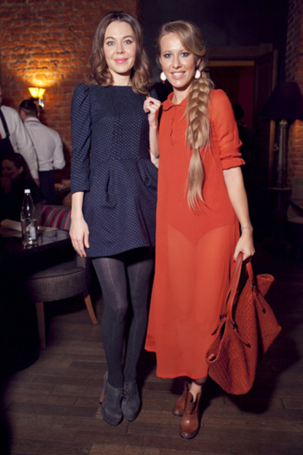 Ксения Собчак наростила себе искусственную косу