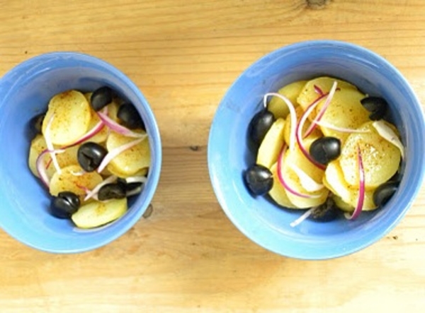 ТОП-5 рецептов постного картофельного салата