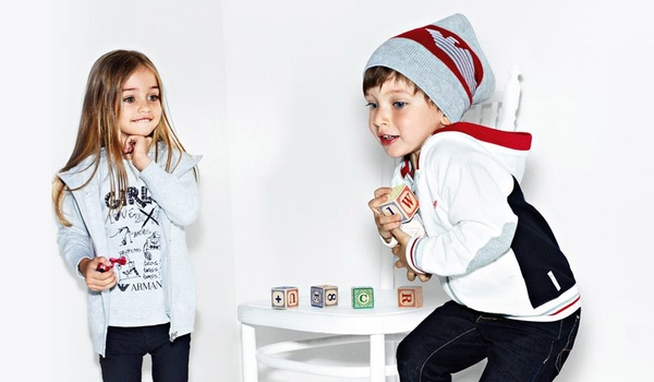 Милое шоу: Детская коллекция Armani Junior