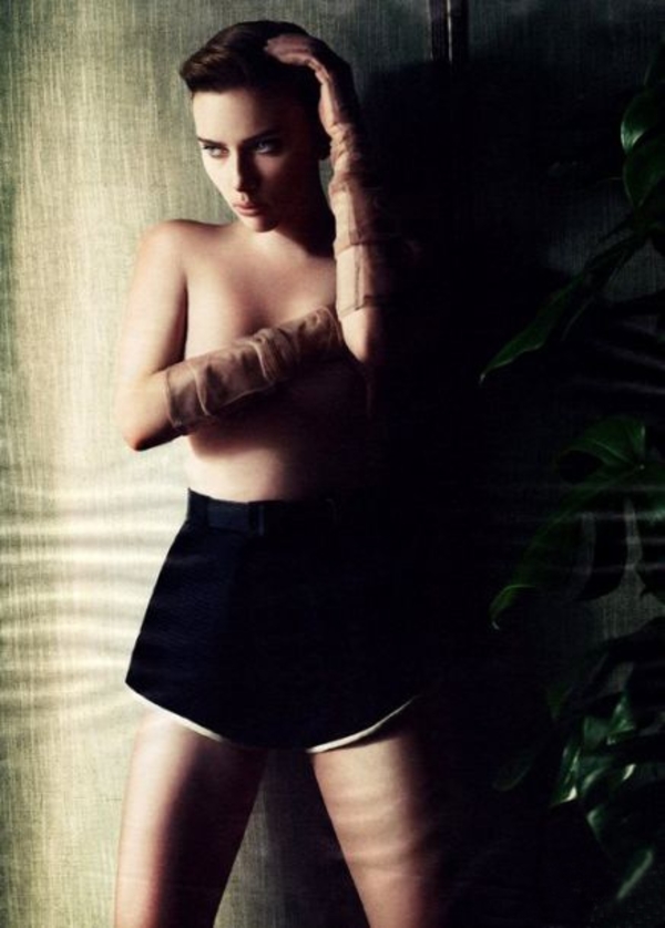 Скарлетт Йоханссон обнажилась для журнала Interview