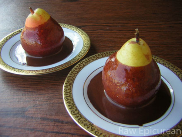 Как приготовить десерт Пьяная груша