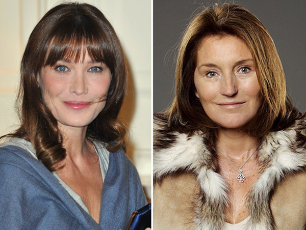 Экс-супруга Николя Саркози навестила Карлу Бруни