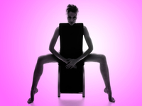 Урок стриптиза со стулом