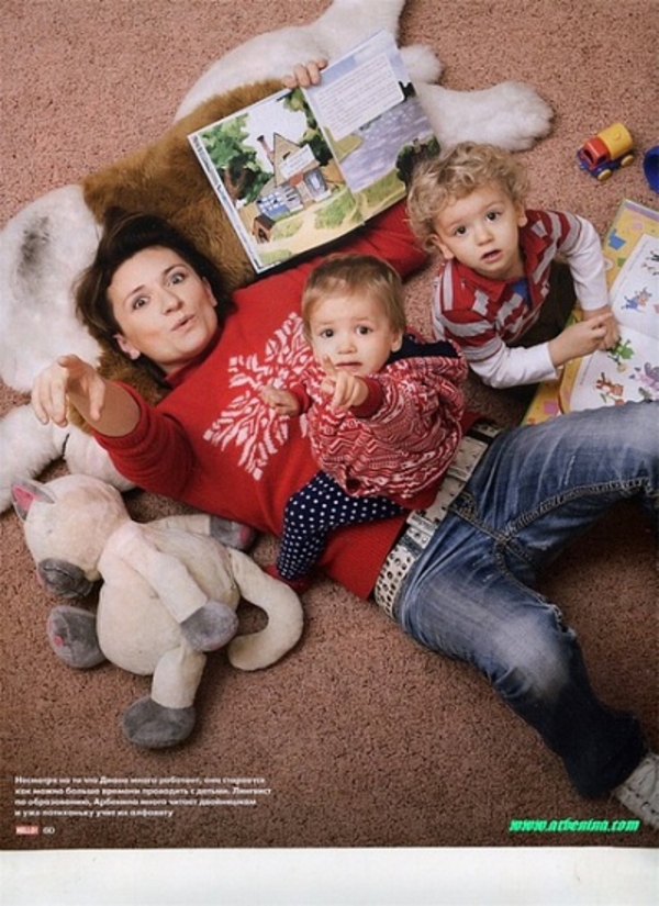 Диана Арбенина впервые показала своих детей