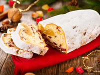 Рождественский штоллен от Юлии Высоцкой