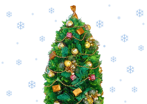 Как сделать елку из конфет на Новый год