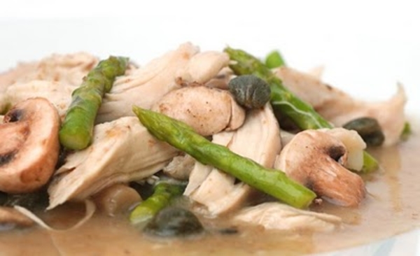 Фрикасе из курицы в индийском стиле