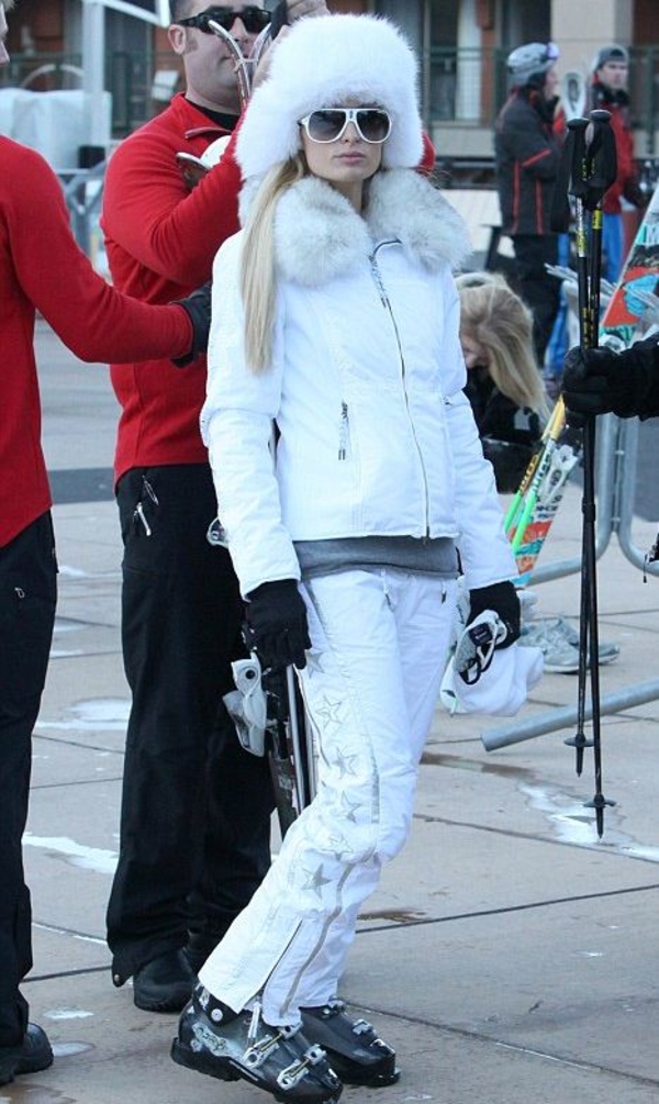 Модный образ: Лыжница Пэрис Хилтон