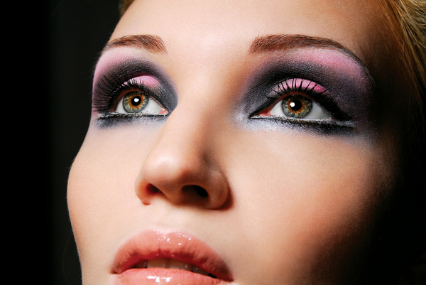 Экстравагантный новогодний макияж