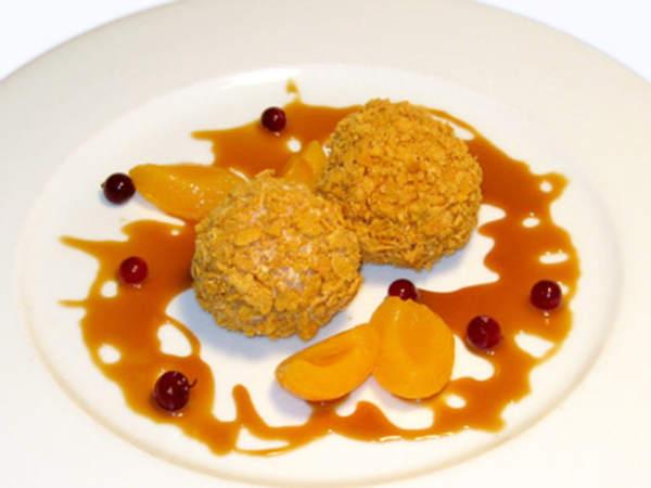 Жареное мороженое в пивном кляре