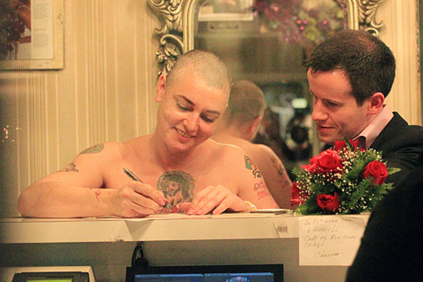 Шинейд О`Коннор разводится спустя 18 дней брака