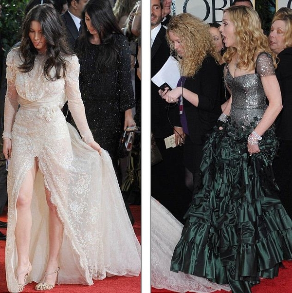 Мадонна оконфузилась на красной дорожке Золотого глобуса