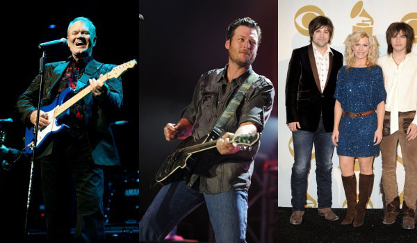 Grammy 2011: шоу от кантри-исполнителей