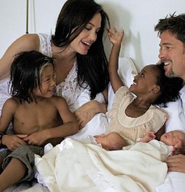 Брэд Питт ограничивает своих детей