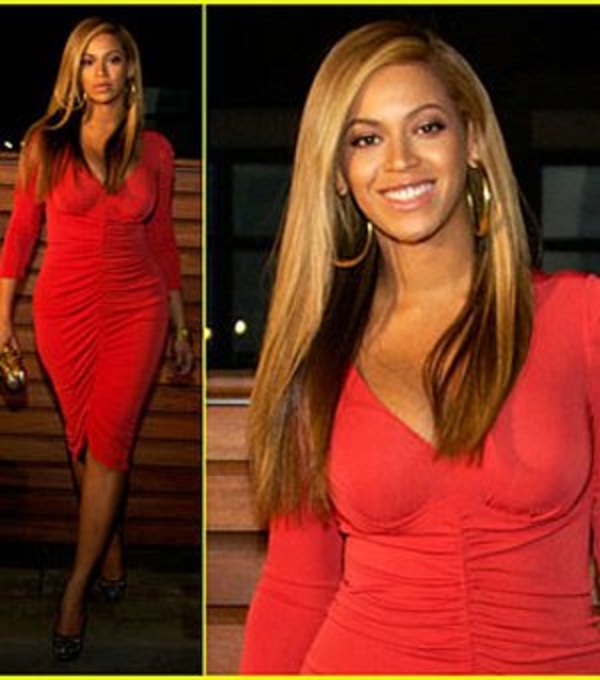 Бейонсе впервые вышла в свет после родов