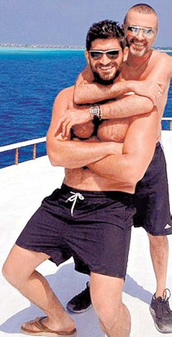 Джордж Майкл показал фотографию любимого