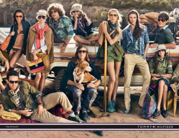 Весна в стиле Tommy Hilfiger: Рекламная кампания сезона 2012