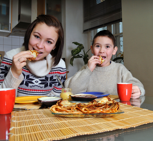 Три интересных рецепта блинов для детей