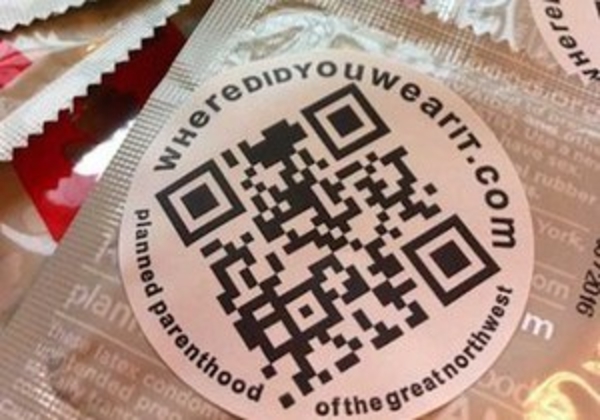В США выпустили презервативы с кодом, позволяющим отмечать места безопасного секса
