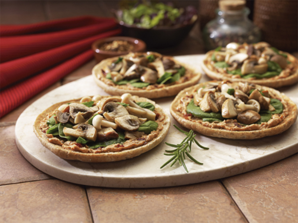 Как приготовить постную пиццу с грибами (видео)