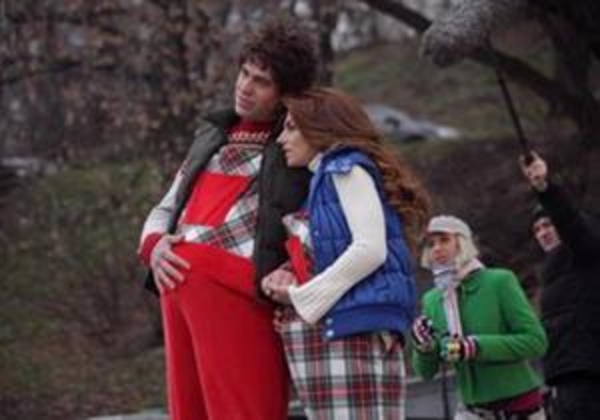 В Одессе состоялась мировая премьера комедии с беременным Дюжевым