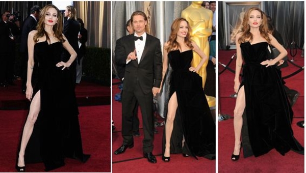 Анджелина Джоли прокомментировала свою "правую ногу"