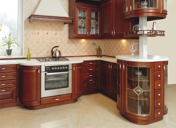 Кухни из дерева: Всегда в моде!