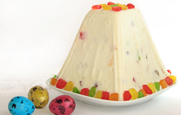 Как приготовить творожную пасху c заварной помадкой (ВИДЕО)