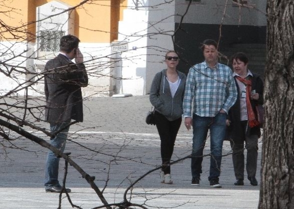 Скарлетт Йоханссон в Москве была серой мышкой