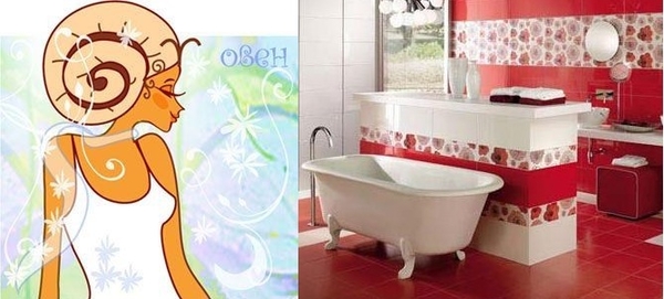 Интерьер для Овна: Сочный, насыщенный цвет