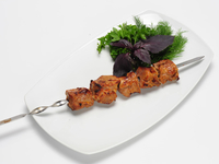 Шашлык из свинины с гранатовыми зернами