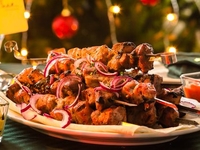 Шашлык из свинины в соевом соусе: Пошаговый рецепт (с фото)