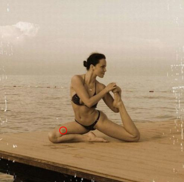 У Даши Астафьевой на теле синяки