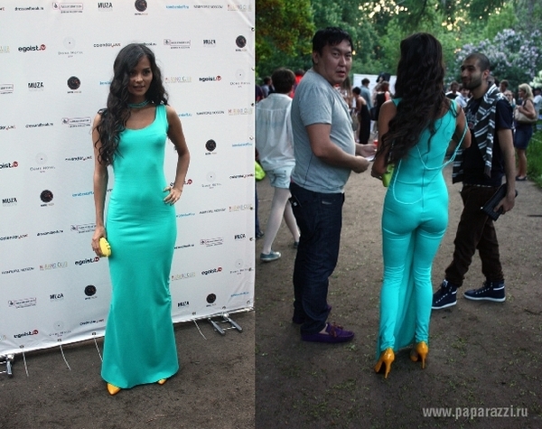 Катя Ли появилась на публике без нижнего белья