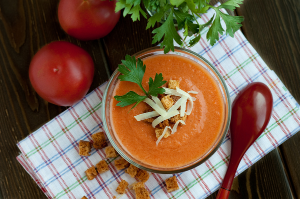 Гаспачо: Холодный томатный суп из Испании