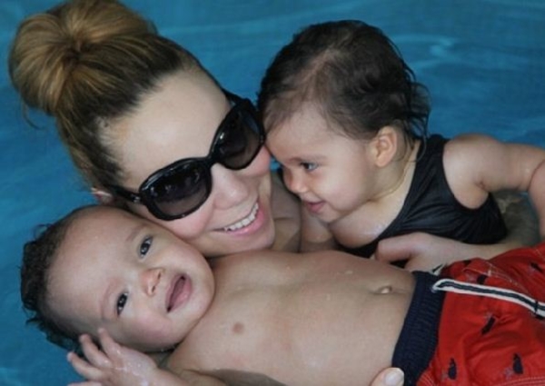 Мэрайя Кэри показала своих подросших детей