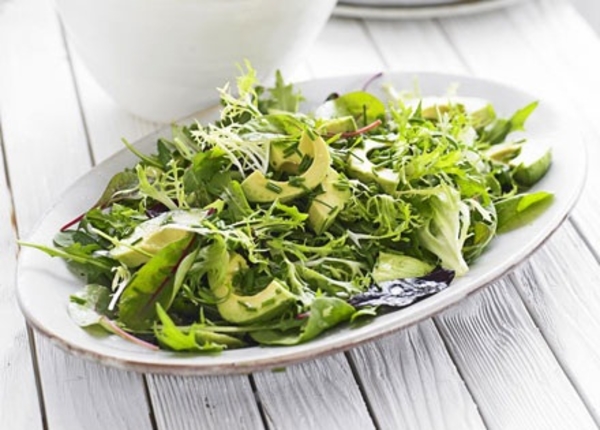 Тонкости приготовления зеленых салатов